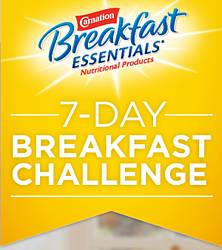 Nestlé Carnation Breakfast Essentials 7-Day Breakfast Challenge Sweepstakes