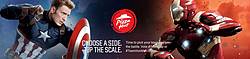 Pizza Hut Marvel’s Captain America Civil War Instant Win Game and Sweepstakes