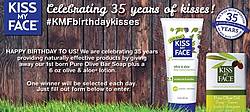 Kiss My Face 35th Anniversary Giveaway