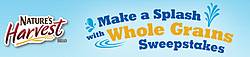 Nature's Harvest Bread Make a Splash With Whole Grains Sweepstakes