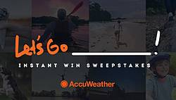 AccuWeather Let’s Go Instant Win Game Sweepstakes