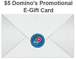 Sales-Aholic: $5 Domino's E-Gift Card Giveaway