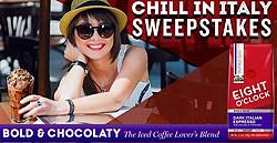 Eight O’Clock Coffee Chill in Italy Sweepstakes & Instant Win Game