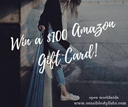 Sensible Stylista: $100 Amazon Gift Card Giveaway