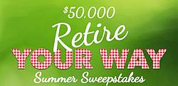 AARP $50K Retire Your Way Summer Sweepstakes & Instant Win Game