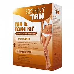 Shop With Me Mama: Skinny Tan 'Tan & Tone' Sunless Tanning Kit Giveaway