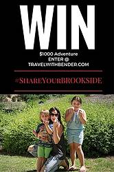 Travelwithbender: $1000 Adventure From #ShareYourBROOKSIDE Giveaway