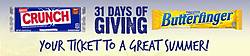 Nestle Crunch & Butterfinger 31 Days of Giving Sweepstakes & Instant Win Game