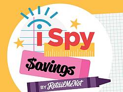 RetailMeNot iSpy Savings Instant Win Game & Sweepstakes