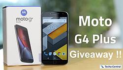 Techocentral: Moto G4 Plus Giveaway