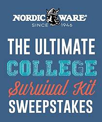 Nordic Ware the Ultimate College Survival Kit Sweepstakes