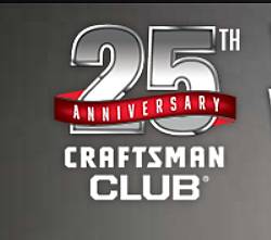 Craftsman Club 25th Anniversary Sweepstakes & Instant Win Game
