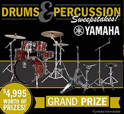 Cascio Interstate Music Yamaha Drum and Percussion Sweepstakes
