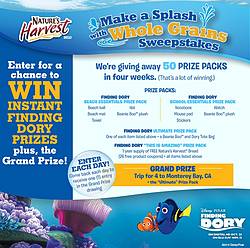 Make a Splash With Whole Grains Instant Win Game & Sweepstakes