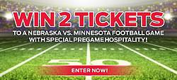 Ford Nebraska vs. Minnesota College Football Tickets Giveaway