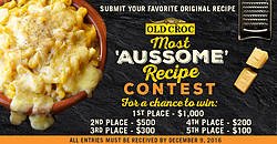 Old Croc Most Aussome Recipe Contest