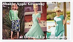 Dressed Up Like A Lady: $75 Shabby Apple Gift Card Giveaway