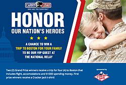 Frito-Lay Cracker Jack Veteran's Day Carry the Load Sweepstakes