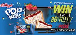 Kellogg's Pop-Tarts in 3D Text-to-Win Game