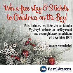 Best Western Hotel Stay & 2 Murder Mystery Tickets Giveaway