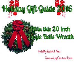 Reviewz & Newz: Jingle Bells Wreath Giveaway