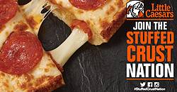 Little Caesar Join the Stuffed Crust Nation Sweepstakes