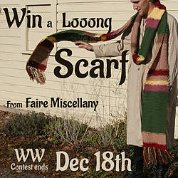 Faire Miscellany: Dr Who Scarf Giveaway