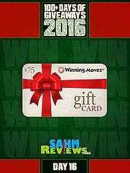 SAHM Reviews: Day 16 - Winning Moves Games $75 Gift Card Giveaway