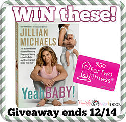 Thequirkymomnextdoor: Yeah Baby! by Jillian Michaels and a $50 for Two Fitness Gift Card Giveaway