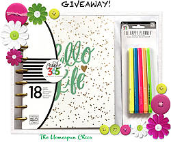 Thehomespunchics: Create 365 Planner & Markers Giveaway