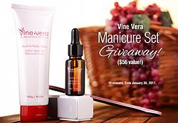 Vineveragiveaway Vine Vera Manicure Set Giveaway