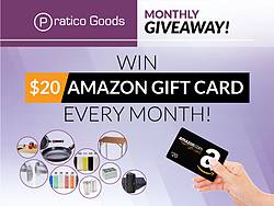 Pratico Goods $20 Amazon Gift Card Giveaway