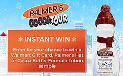 Palmer’s Cocoa Tour Instant Win Game