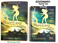 Thehomespunchics: Serafina and the Black Cloak Signed Copy Giveaway