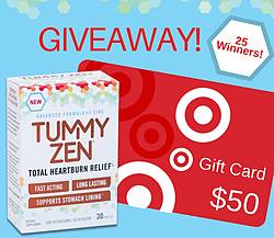 NEW TummyZen Target Launch Giveaway