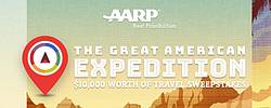 AARP Great American Expedition Sweepstakes and Instant Win Game