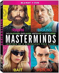Irish Film Critic: Copy of Masterminds on Blu-ray/DVD Combo Pack Giveaway