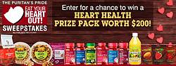 Puritan’s Pride Eat Your Heart Out Sweepstakes