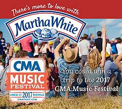 Martha White Nothing but Country CMA Music Festival Sweepstakes