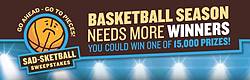 Snyder’s of Hanover Pretzel Pieces Sad-Sketball Instant Win Game & Sweepstakes