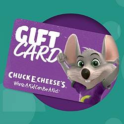 Family Focus: Chuck E Cheese Gift Card Giveaway