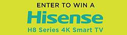 iHeartRadio Hisense 4K Smart TV Giveaway