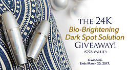 Orogold Cosmetics: 24K Bio-Brightening Dark Spot Solution Giveaway