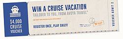 Avoya Travel Cruise Vacation Instant Win Game & Sweepstakes