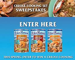 Blue Runner Foods Creole Cooking Set Sweepstakes