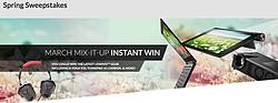 Lenovo March Mix-It-Up Instant Win Game