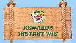 Canada Dry Instant Win Game