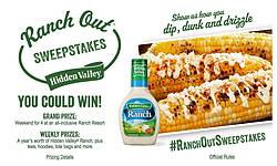 Hidden Valley Ranch Out Sweepstakes