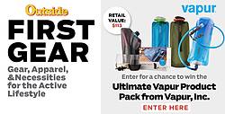 Outside Magazine's April First Gear Sweepstakes