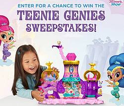 Nickelodeon Parents Shimmer and Shine Teenie Genies Sweepstakes